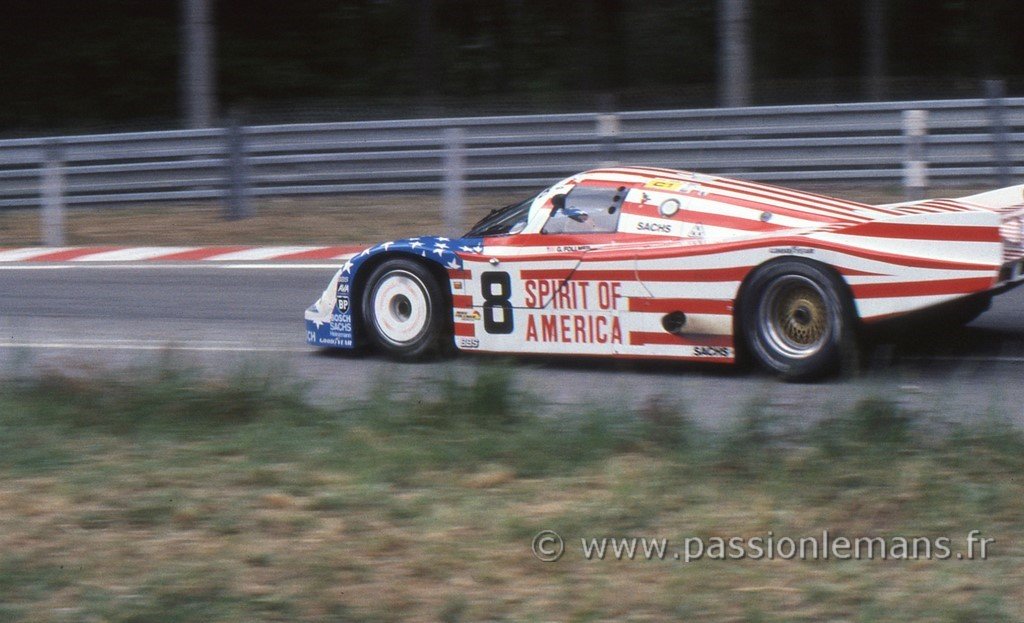 24h du mans 1986 Porsche 956 N°8