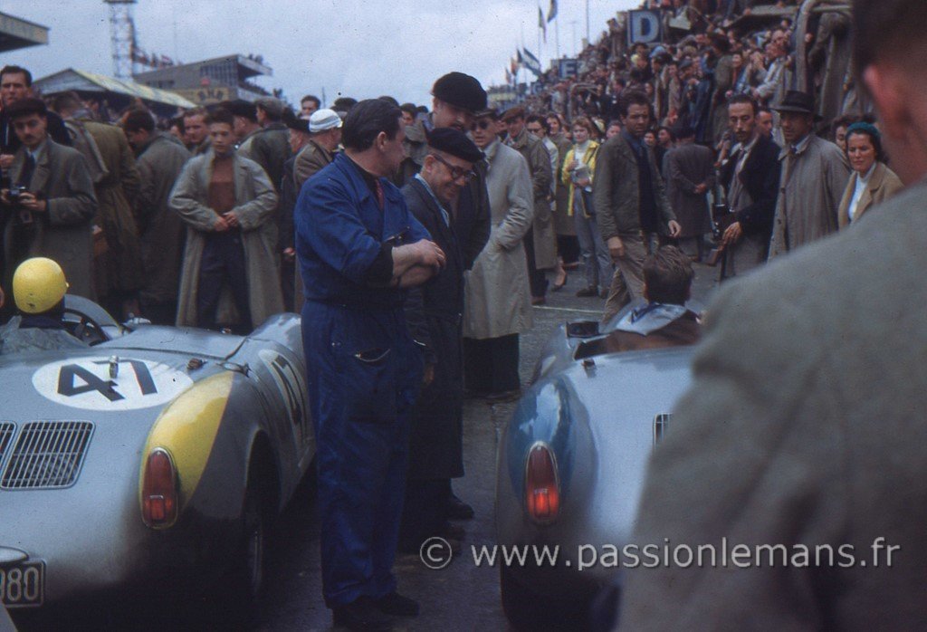 24h du mans 1954 Arrivée
