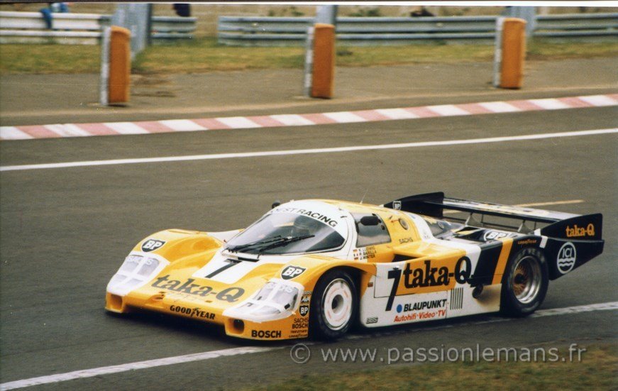 Miniature Spark March 85 G N°21 - Vainqueur Des 24 Heures Du Mans 1986 - Échelle 1/43