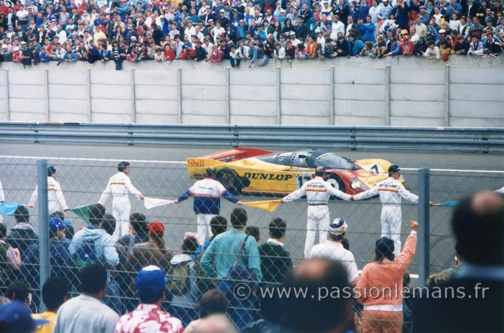 24h du mans 1988 l'arrivée