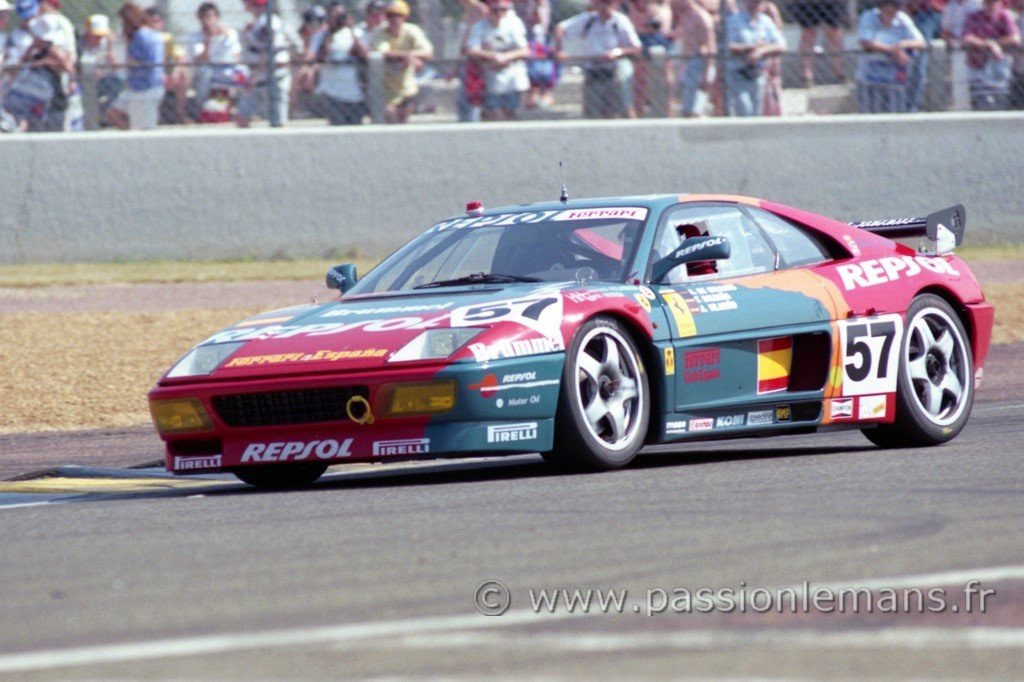 24h du mans 1994 Ferrari 348 GT Competizione N°57