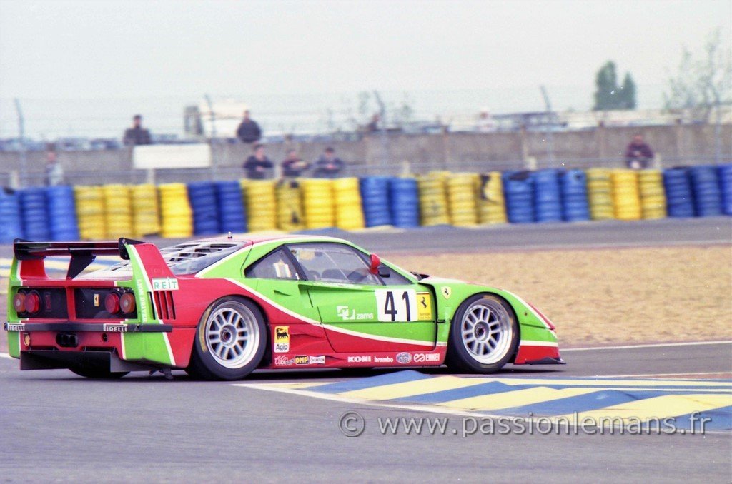 24h du mans 1995 Ferrari F40 Evoluzione N°41