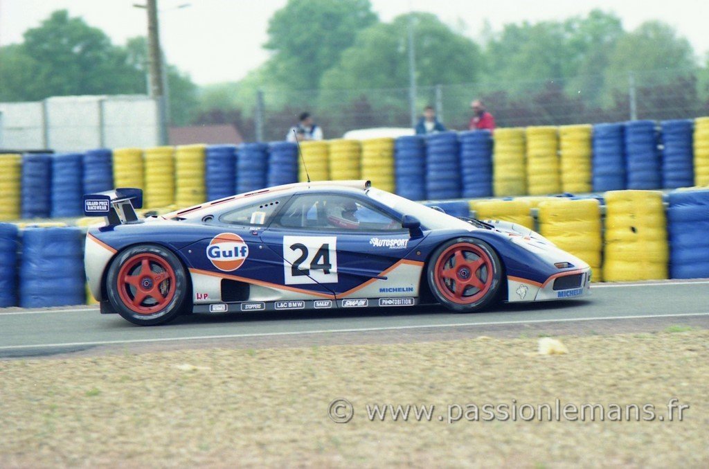24h du mans 1995 McLaren F1 GTR N°24