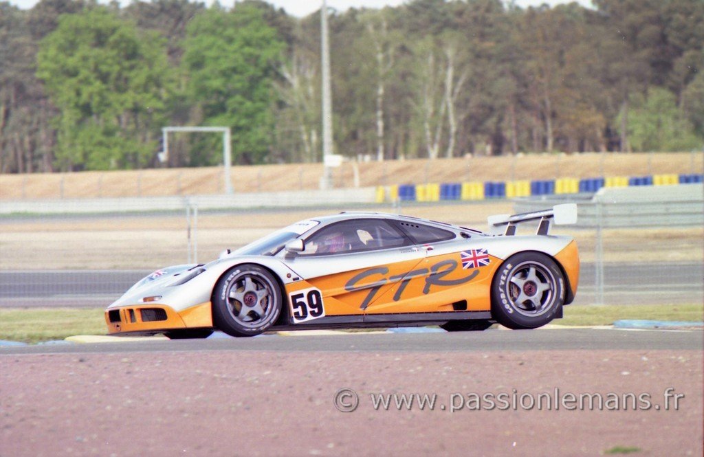 le mans 1995 McLaren F1 GTR N°59