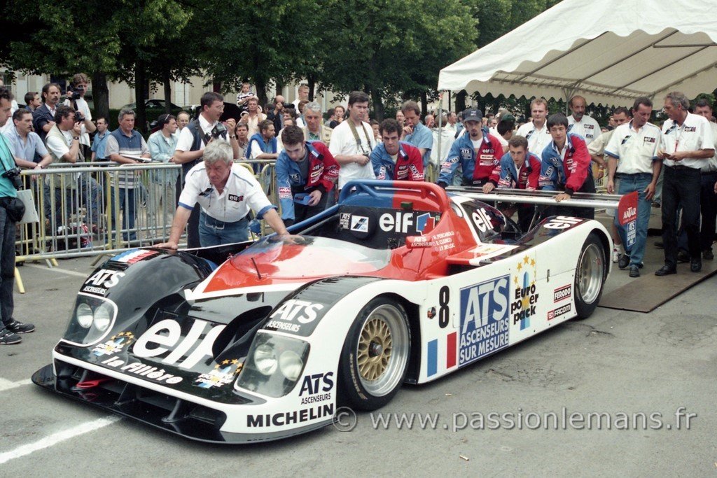 pesage le mans équipe Courage