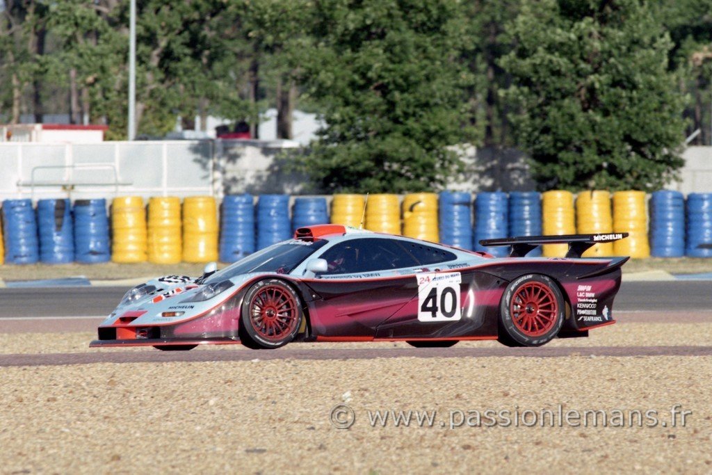 le mans 1997 McLaren F1 GTR N°40
