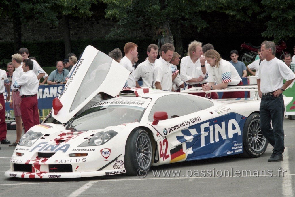 Team BMW Motorsport pesage le mans