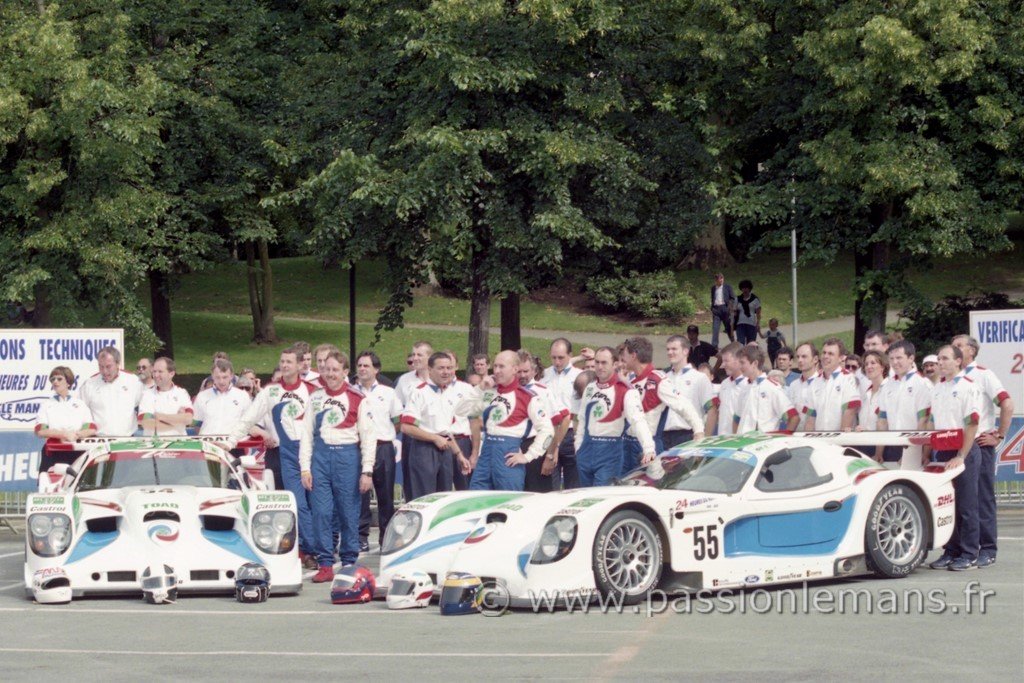 pesage 24h du mans 1997 David Price Racing