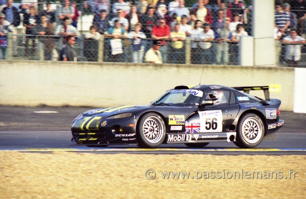 24h du mans 1998 Chrysler Viper N°56