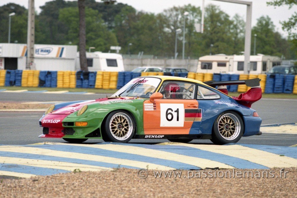 24h du mans 1998 Porsche 911 GT2 N°61