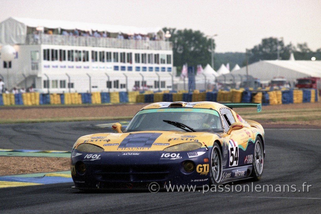 le mans 1999 Chrysler viper N°54