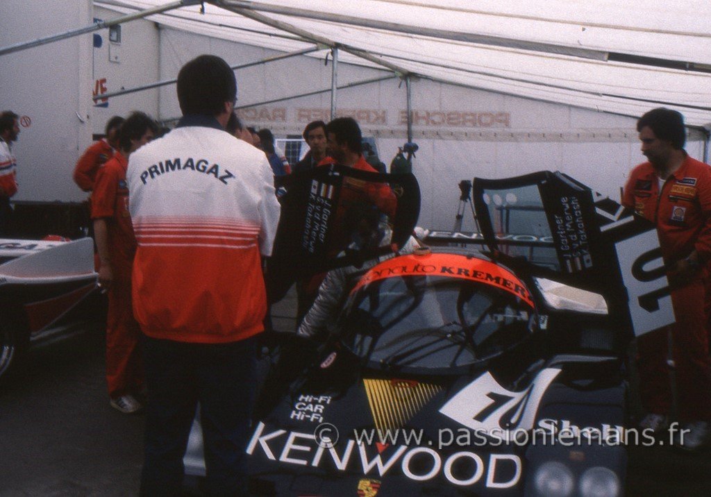 24h du mans 1986 Porsche 956 N°10