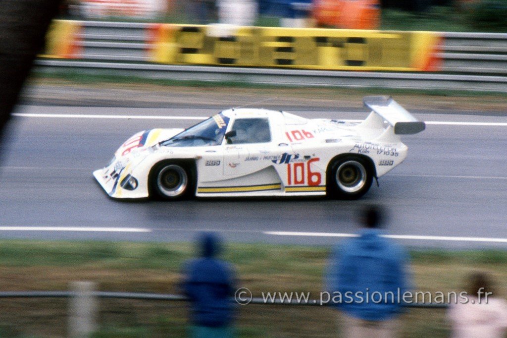 24h du Mans 1986 Strandell N°106