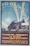 affiche 24h du mans 1925