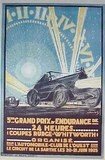 affiche 24h du mans 1925