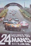 affiche 24h du mans 1966