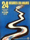 affiche 24h du mans 1972