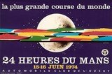 affiche 24h du mans 1974