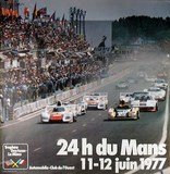 affiche 24h du mans 1977