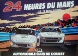 affiche 24h du mans 1980