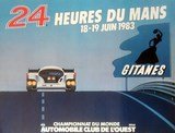 affiche 24h du mans 1983