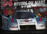 affiche 24h du mans 1984