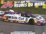 affiche 24h du mans 1987