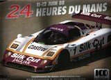 affiche 24h du mans 1988