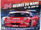 affiche 24h du mans 1995