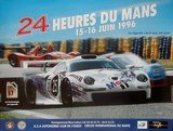 affiche 24h du mans 1996