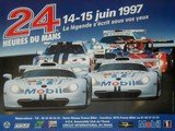 affiche 24h du mans 1997