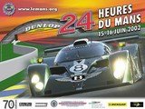 affiche 24h du mans 2002