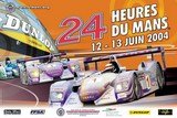 affiche 24h du mans 2004