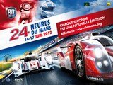 affiche 24h du mans 2012