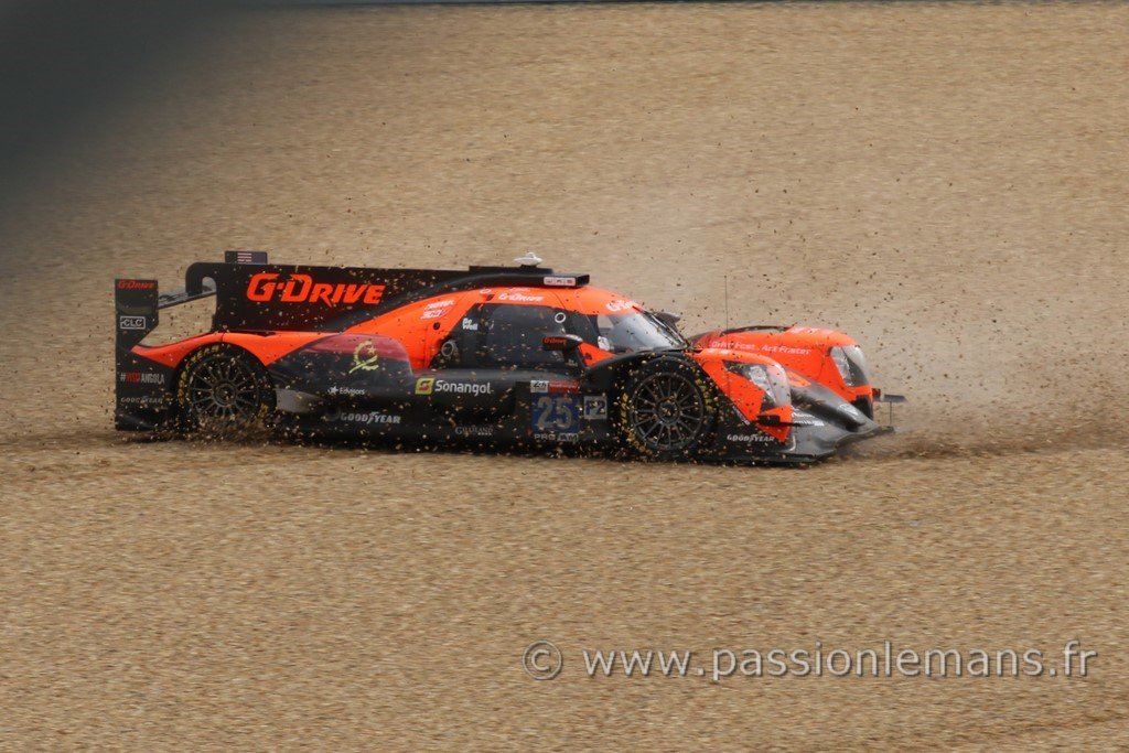 Sortie de piste 24h du mans