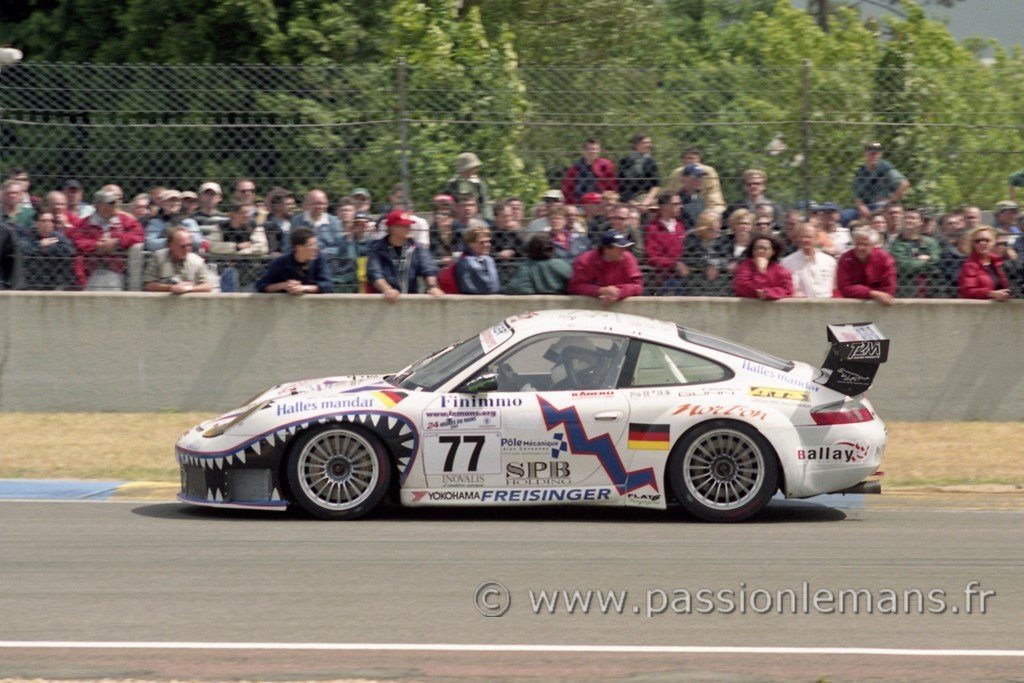 24h du mans 2001 Porsche N°77