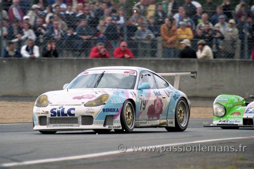 24h du mans 2001 Porsche gt3 N°79