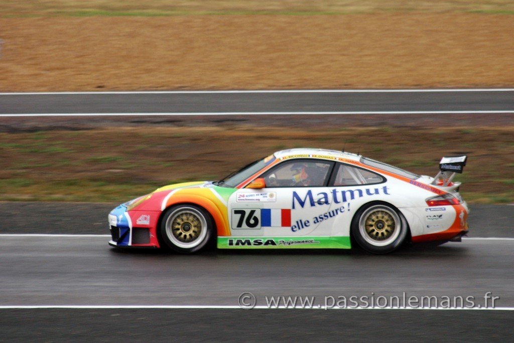 24h du mans 2006 Porsche N°76