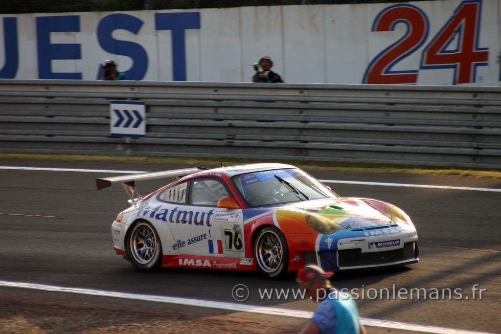 le mans 2006 Porsche N°76