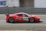 le mans 2011 Ferrari N°58