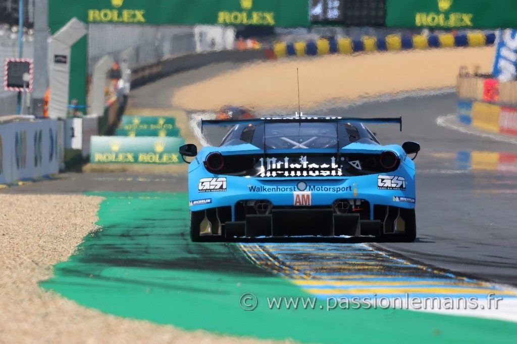 24h du mans 2023 Ferrari 488 N°100