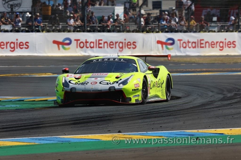 24h du mans 2023 Ferrari 488 N°57