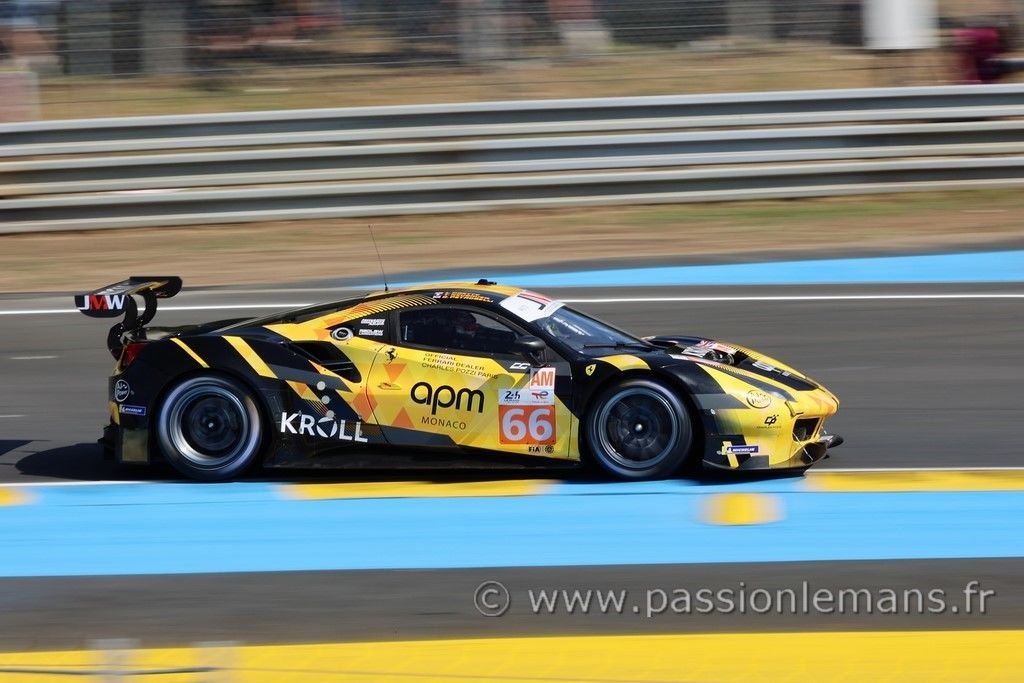 24h du mans 2023 Ferrari 488 N°66