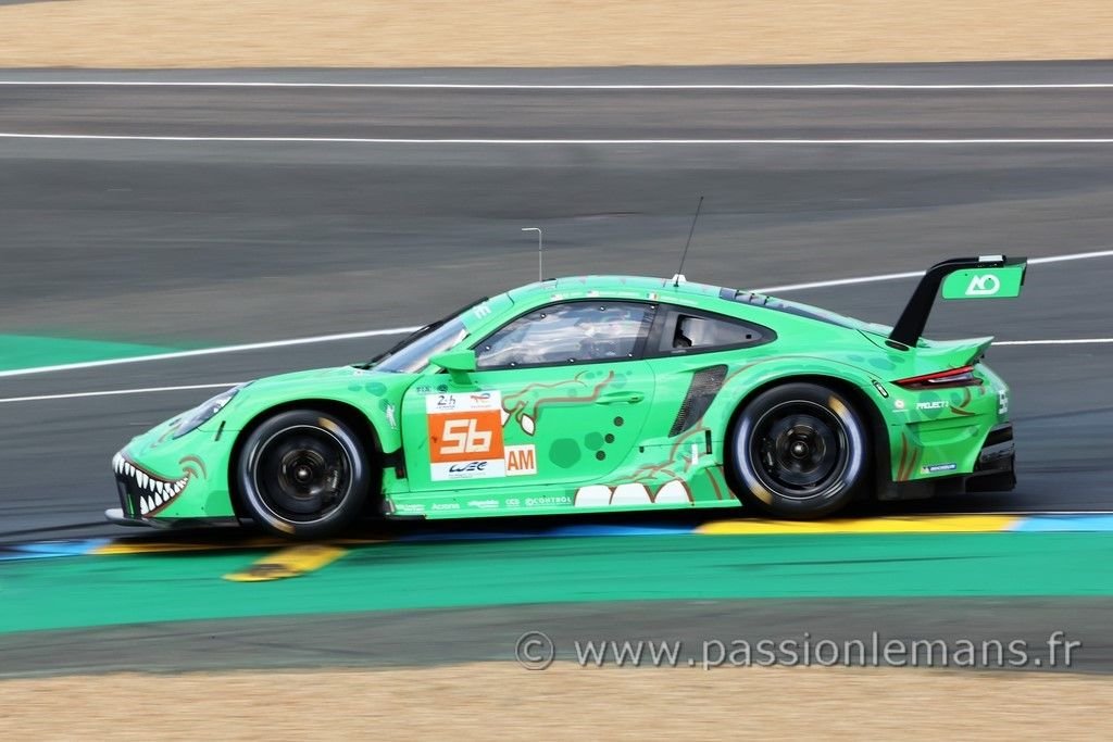 Porsche 911 RSR N°56 le mans 2023